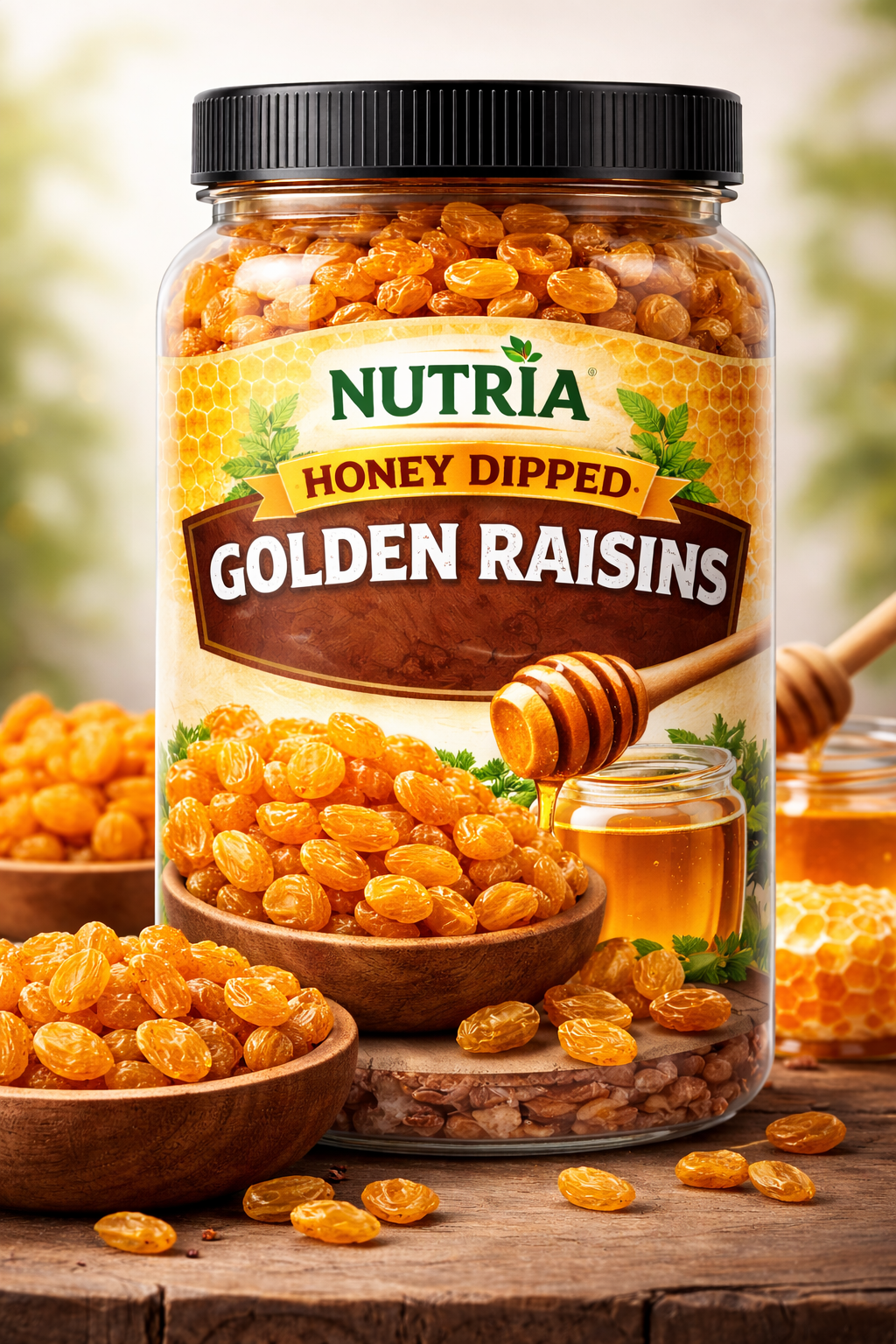 Honey Dipped Golden Raisins