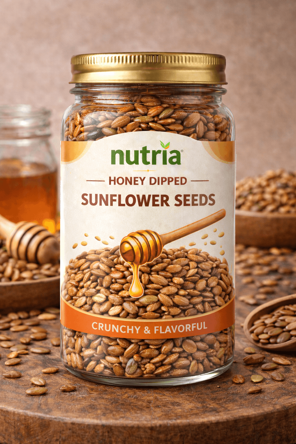 Honey Dipped Sunflower Seeds