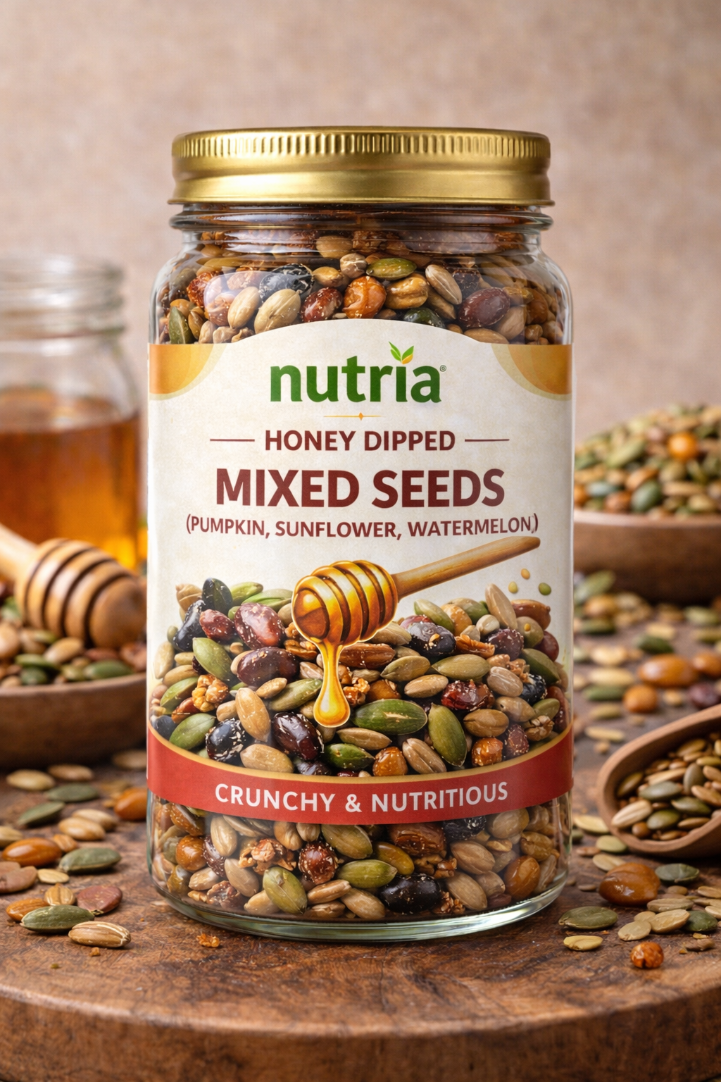 Honey Dipped Mixed Seeds