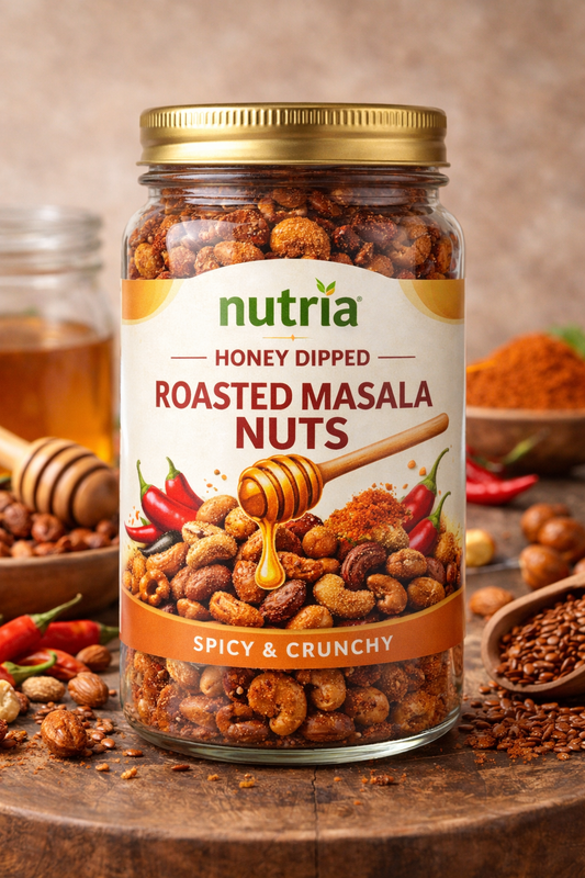 Honey Dipped Roasted Masala Nuts